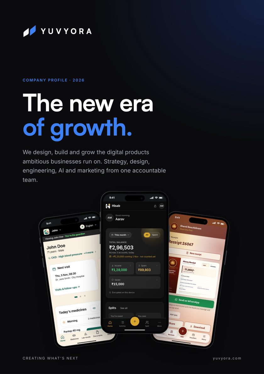 Cover of the Yuvyora company profile